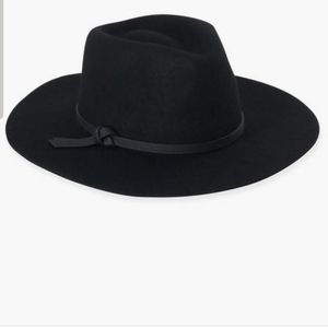 Lucky brand black floppy hat